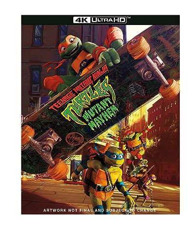 Teenage Mutant Ninja Turtles: Mutant Mayhem 4K UHD [Blu-ray] [Region A &amp; B &amp; C]