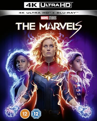 Marvel Studio&#39;s The Marvels 4K Ultra HD [Blu-ray] [Region Free]
